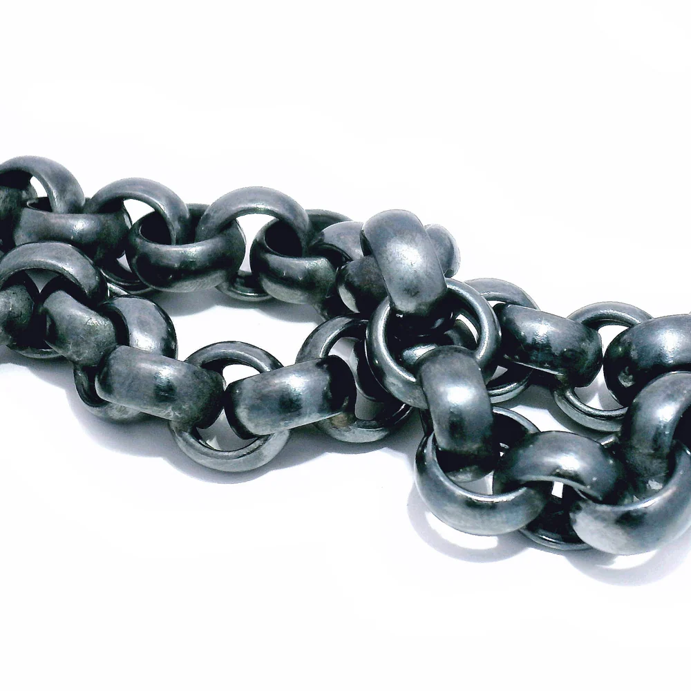 Diamond, Sterling Silver & Gold Vario Pendant - "Lode" - Image 7