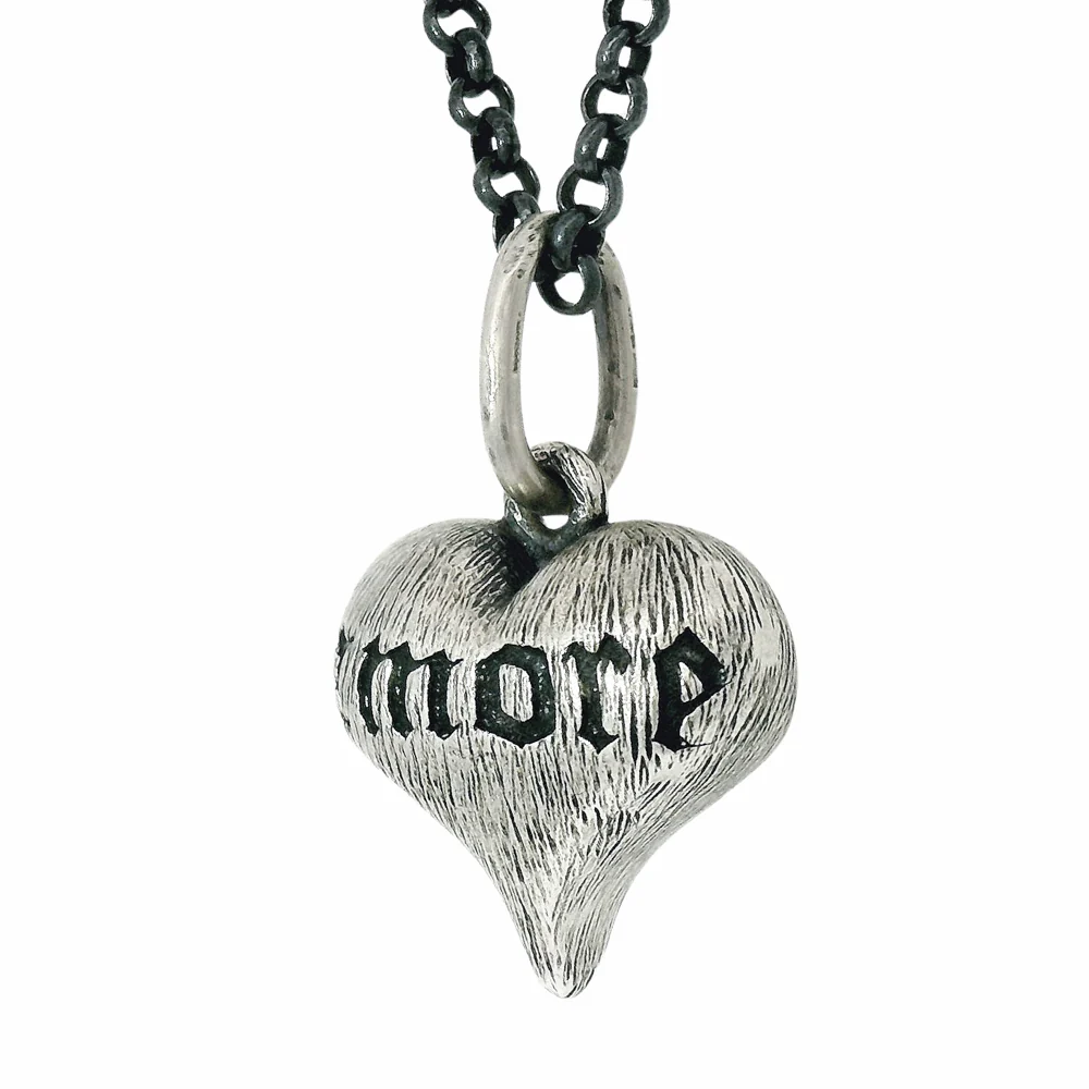Sterling Silver Heart Pendant - "Love of Life" - Image 4
